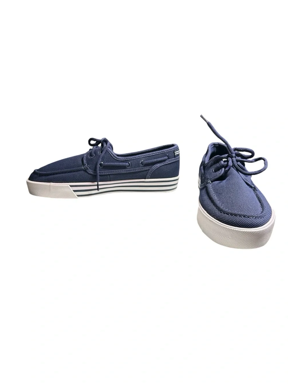 Nautica Men’s Navy Size 8.5 Boat/Deck Shoes Navy  Preppy Coastal
